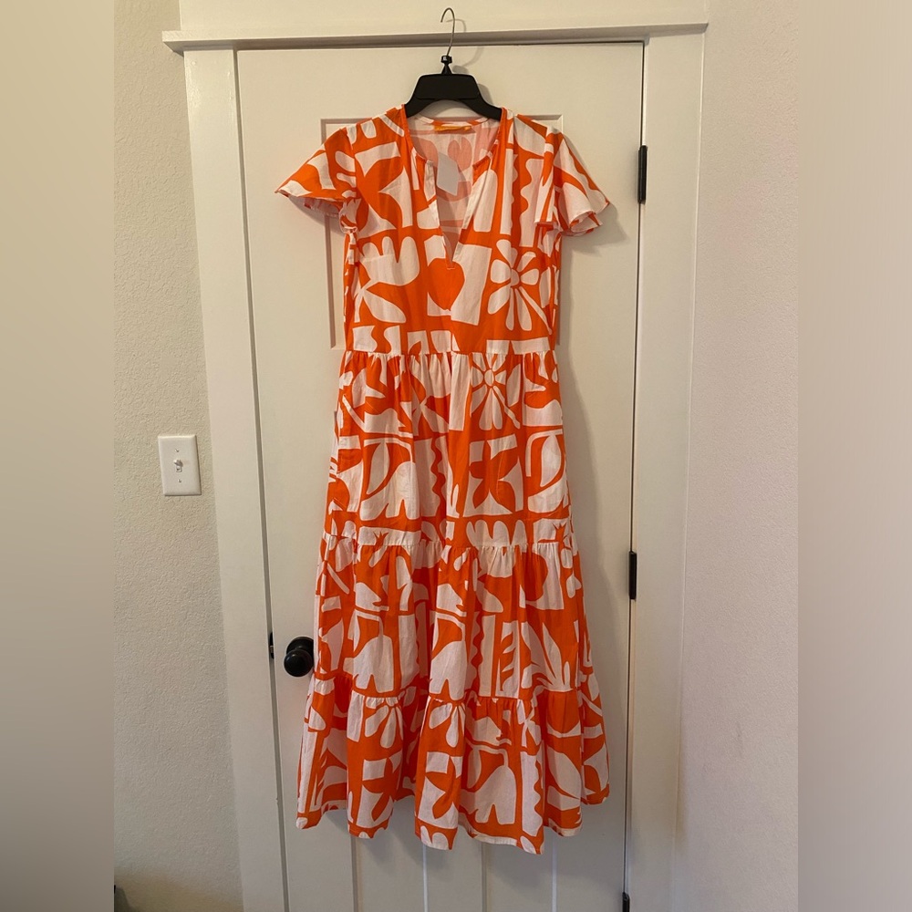 Oliphant Twiggy V-Neck Maxi Dress - Picture 4 of 8